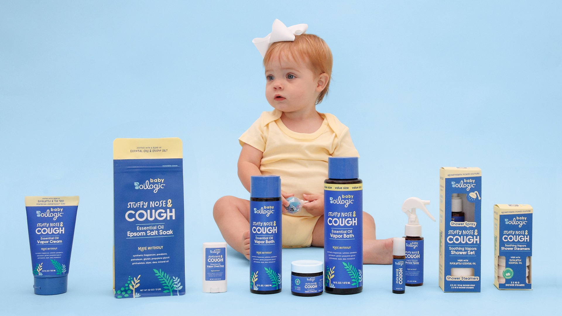 Oilogic Baby Stuffy Nose & Cough Collection