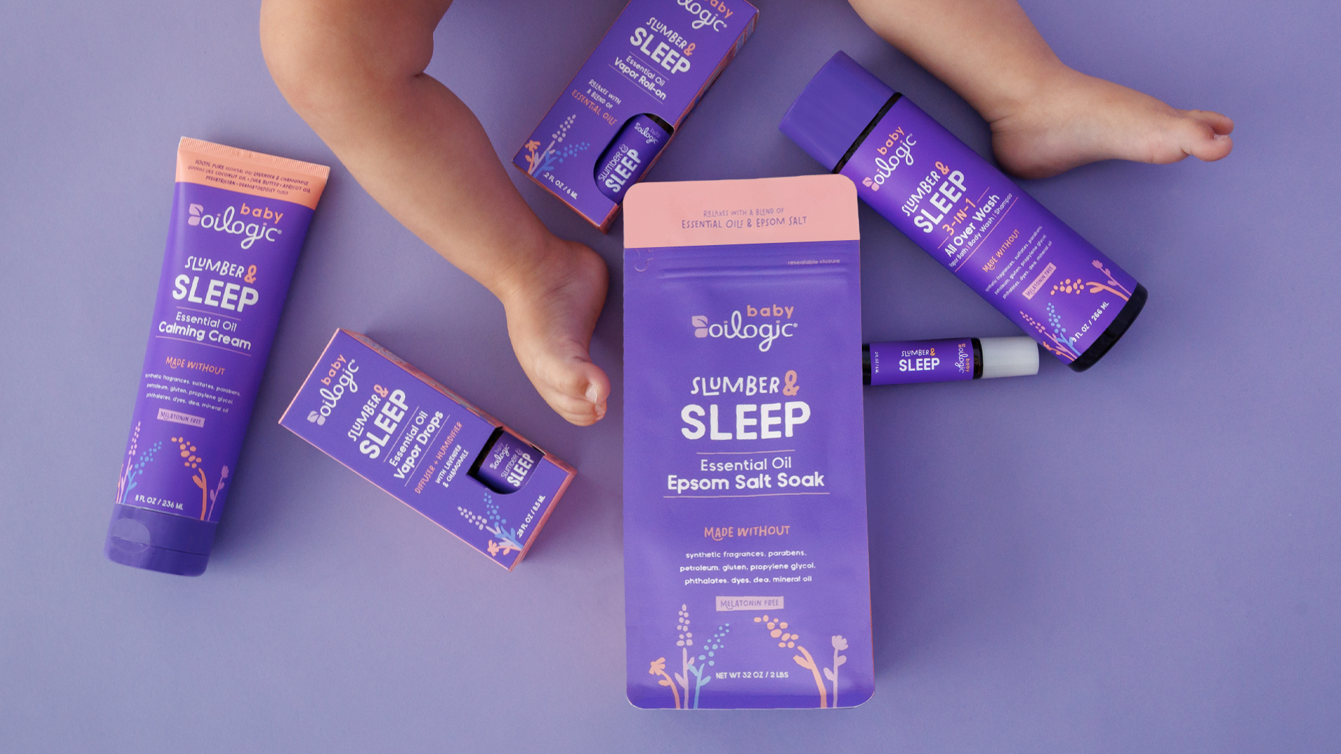 Oilogic Baby Slumber & Sleep Collection