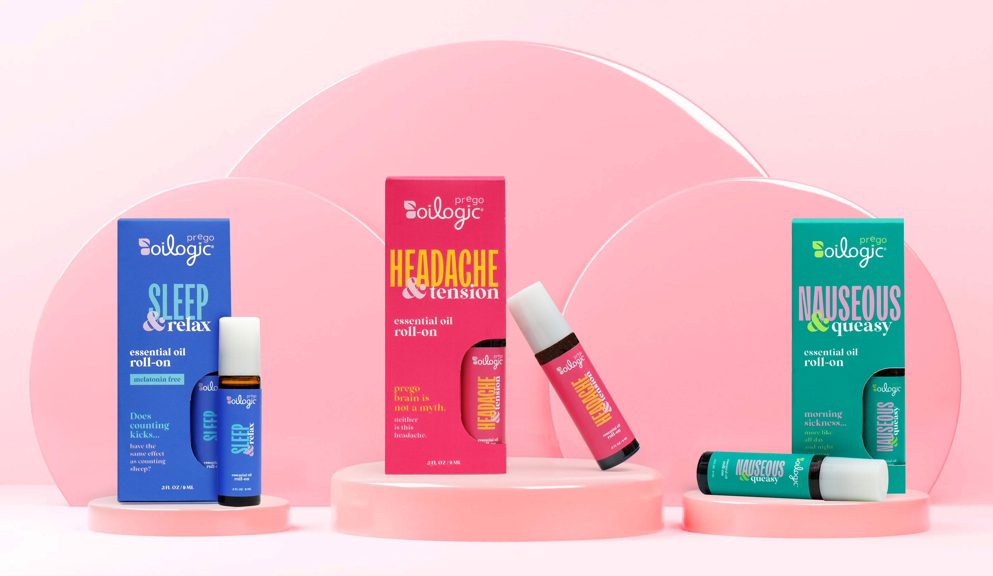 Oilogic Prego Roll-on Collection