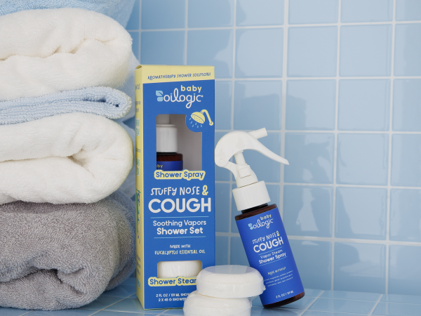 Oilogic Baby Stuffy Nose & Cough Shower Set