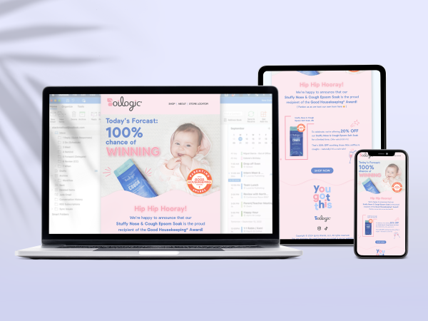 Oilogic Baby Cough Season Solutions E-Blast