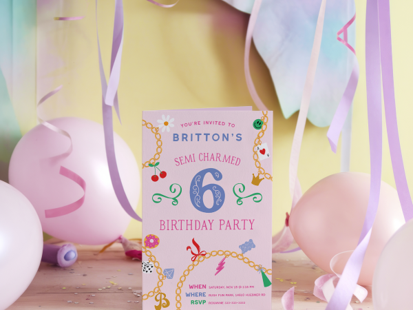 Custom Birthday Invitation