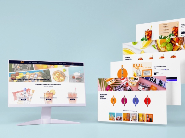 Teazzers + BobaLab Shopify Website