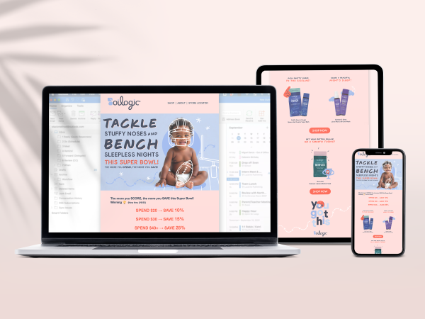 Oilogic Baby Super Bowl E-Blast