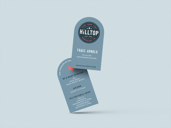 Hilltop Business Card